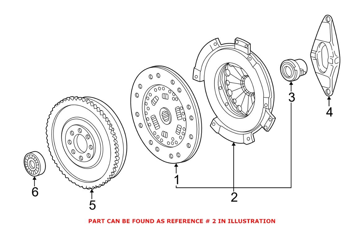 BMW Clutch Kit 21207587369